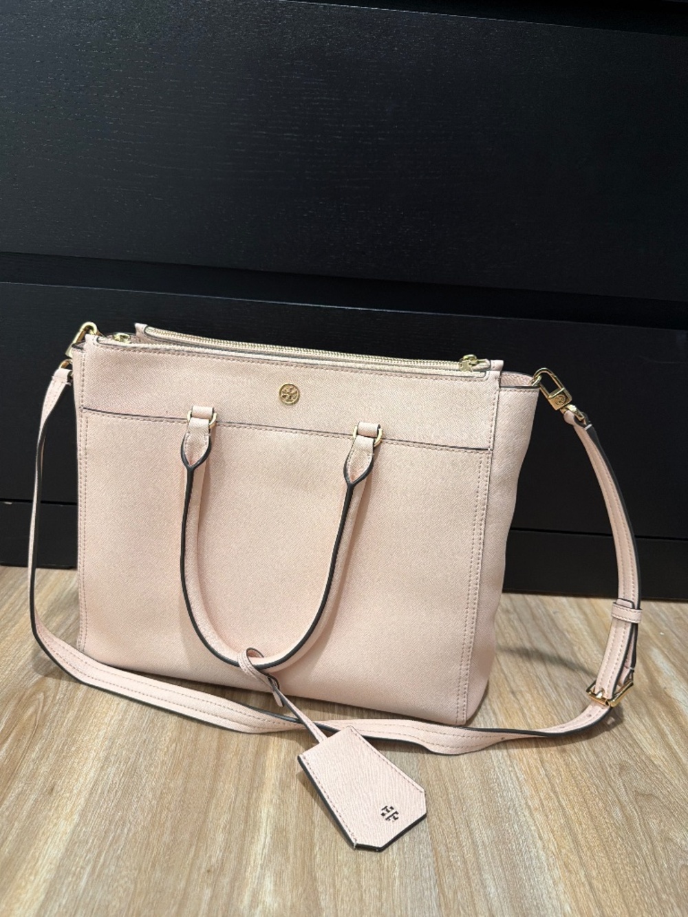 Tory Burch Robinson Double Zip Tote